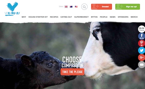 vegan resources - veganuary