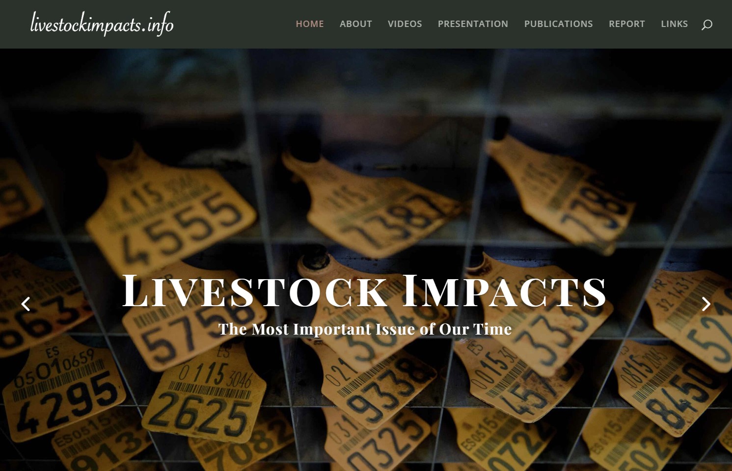 Livestock impacts on the environment
