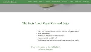 Sustainable pet food