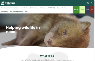 Wildlife aid - helping wildlife in need